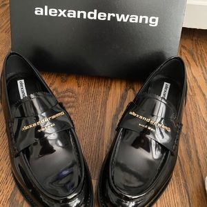 ALEXANDER WANG Loafer box calf